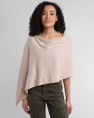 Cotton Cashmere Poncho