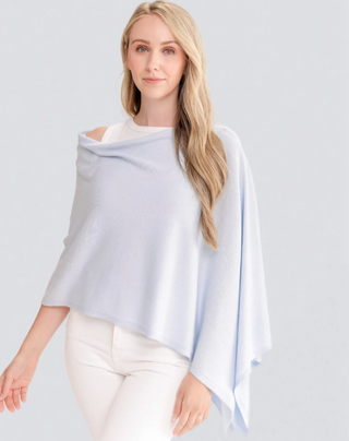 Cotton Cashmere Poncho
