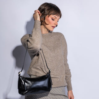 Scottie Slim Shoulder Bag - Black