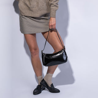 Scottie Slim Shoulder Bag - Black