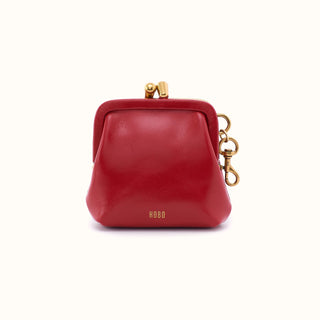 Alba Frame Clip Pouch by HOBO in Red Polished - view 3