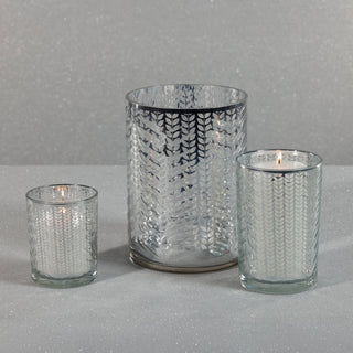 Etched Metallic Hurricanes in Silver - view 5