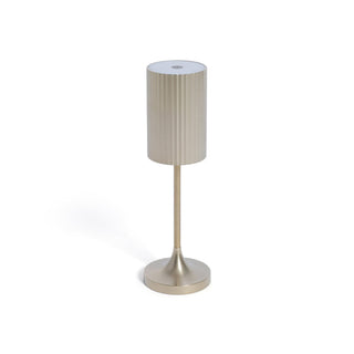 Reed Touch Table Lamp in Gold