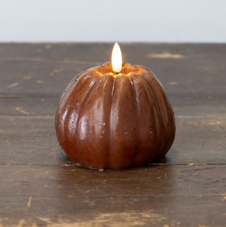 3D Flame Pumpkin Candles - dolly mama boutique