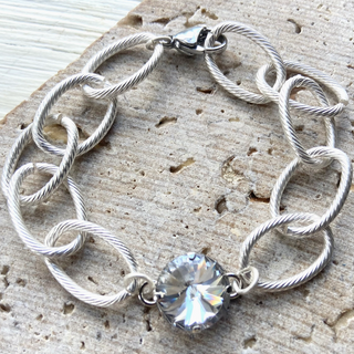 Chunky Swarovski Crystal Bracelet