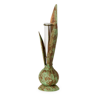 Bulb and Leaf Vase - dolly mama boutique