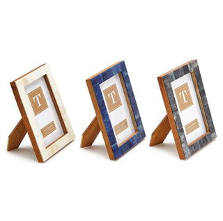 Square Blck Photo Frame 4”X6” Asst. Colors 54079 - dolly mama boutique