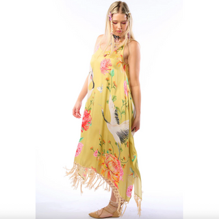 Legend of Crane Dress - dolly mama boutique