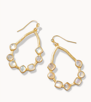 Maera Mother-of-Pearl Earrings - dolly mama boutique