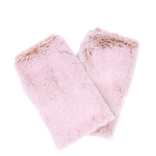 Fingerless Fur Gloves - Short