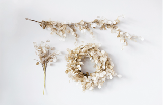 Faux Silver Dollar Garland XS1167