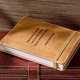 Leather Flip Notebook - dolly mama boutique