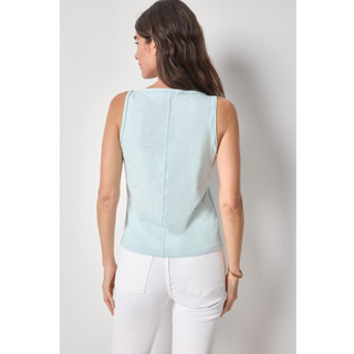 Lace-Up Tank Top