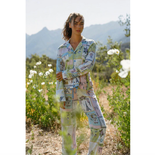 Pajama Set - Paris Whimsy - dolly mama boutique