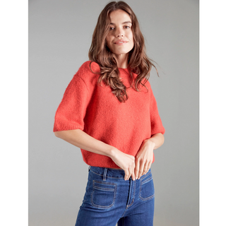 Elbow-Sleeve Sweater - dolly mama boutique