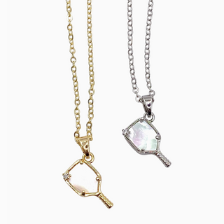 Dainty Pickleball Necklace