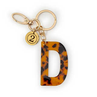 Letter Monogram Bag Charms