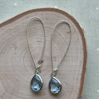 Ella Silver Earrings - dolly mama boutique