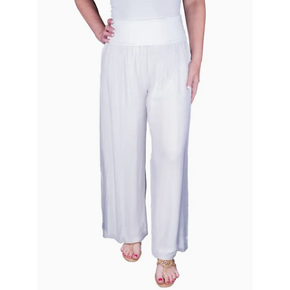Mercedes Silk Pant - dolly mama boutique