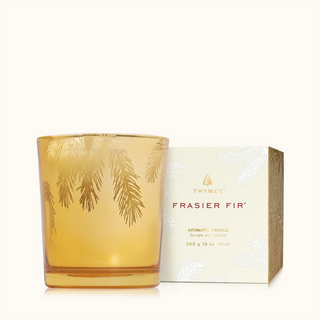 Frasier Fir Gold Candle - dolly mama boutique
