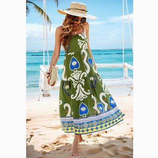 Enchanted Paisley Dress - dolly mama boutique