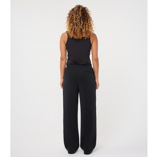 Modal Pleated Knit Trousers