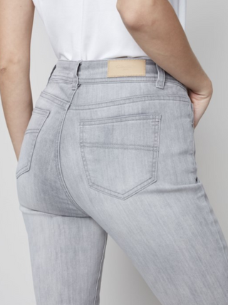 Frayed-Hem Ankle Jean C5147Z