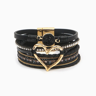 Heart Buckle Bracelet
