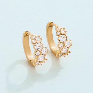 Champagne Bubble Hoop Earring