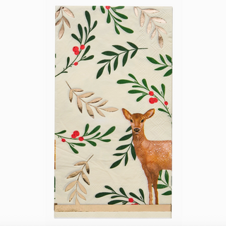 Christmas Forest Paper Guest Napkins - dolly mama boutique