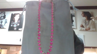 Round Cut Crystal Tennis NKLC