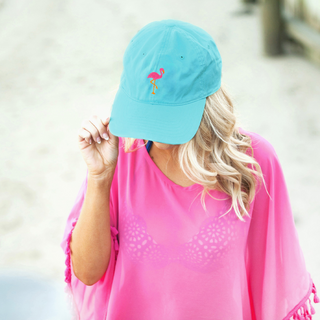 Flamingo Cap - dolly mama boutique