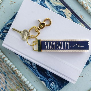 “Stay Salty” Strap Keychain - dolly mama boutique