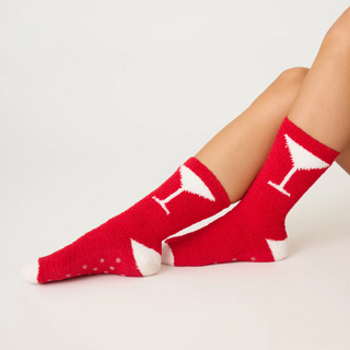 Fun Socks - Red Martini