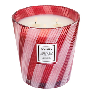 Crushed Candy Cane Candles - dolly mama boutique