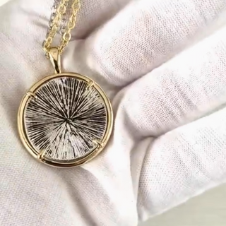 Compass Coin Necklace