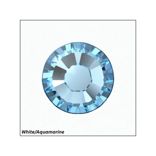 Catalina Clip On Visor with Crystal Row of Anchors - dolly mama boutique