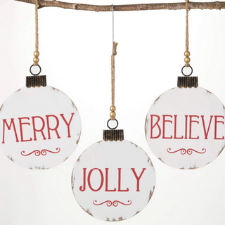 Metal Ornament Sign - dolly mama boutique