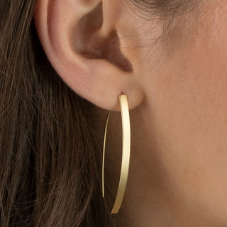 Arc Hoop Earrings - dolly mama boutique
