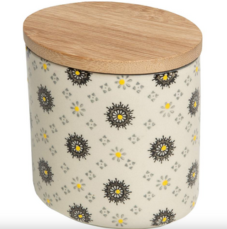 Ethno Ceramic Container - dolly mama boutique