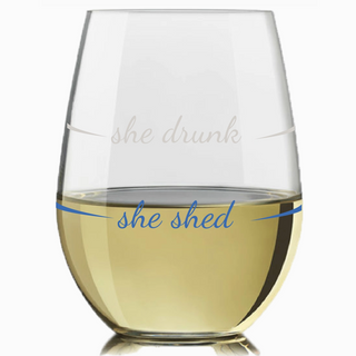 Stemless Wine Glasses