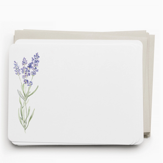 Flat Note Cards Set