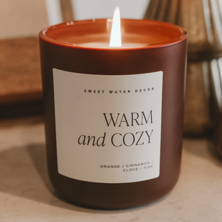 Warm and Cozy Candle - dolly mama boutique