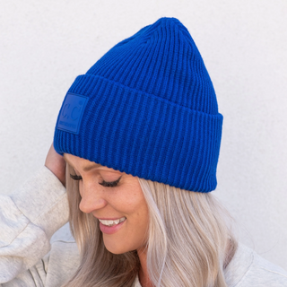 Ribbed Beanie - dolly mama boutique