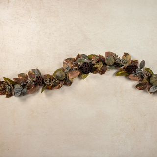 Berry, Gourd & Lotus Pod Garland