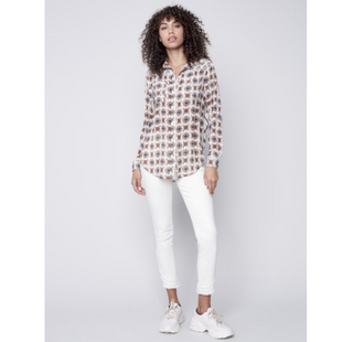 Crepe Blouse C4308Z 782A