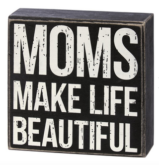 Wooden Box Sign - $14 - dolly mama boutique