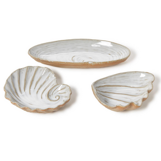 Shell Tidbit Dishes - dolly mama boutique