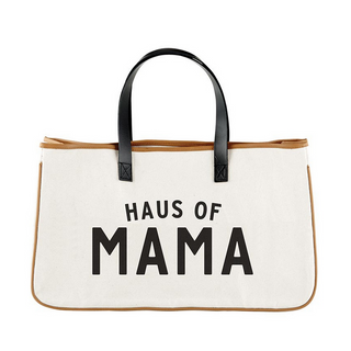 "Haus of Mama" Canvas Tote