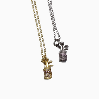 Golf Bag Necklace